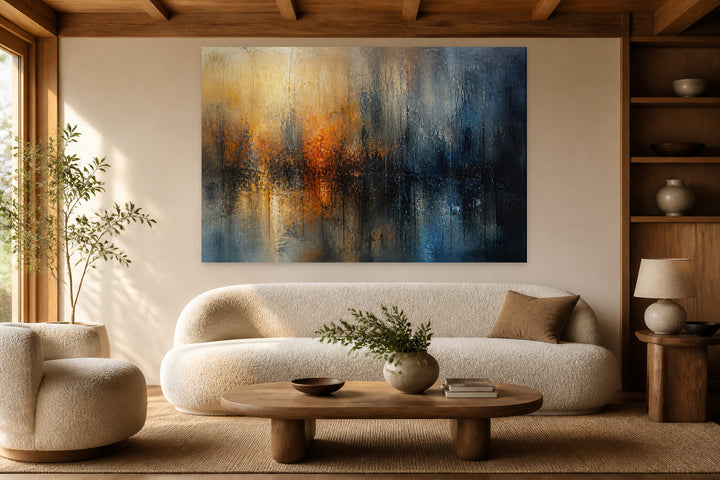 Rain evening in the autumn – interior view 1