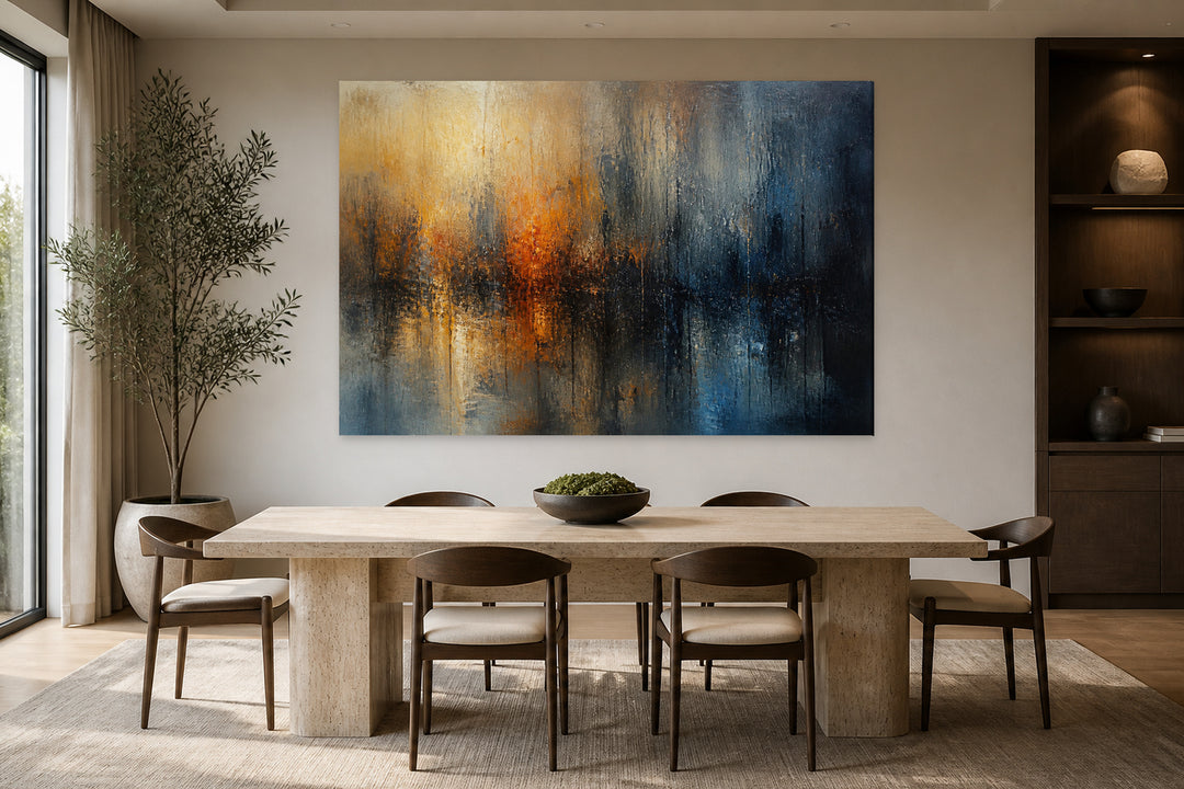 Rain evening in the autumn – interior view 2