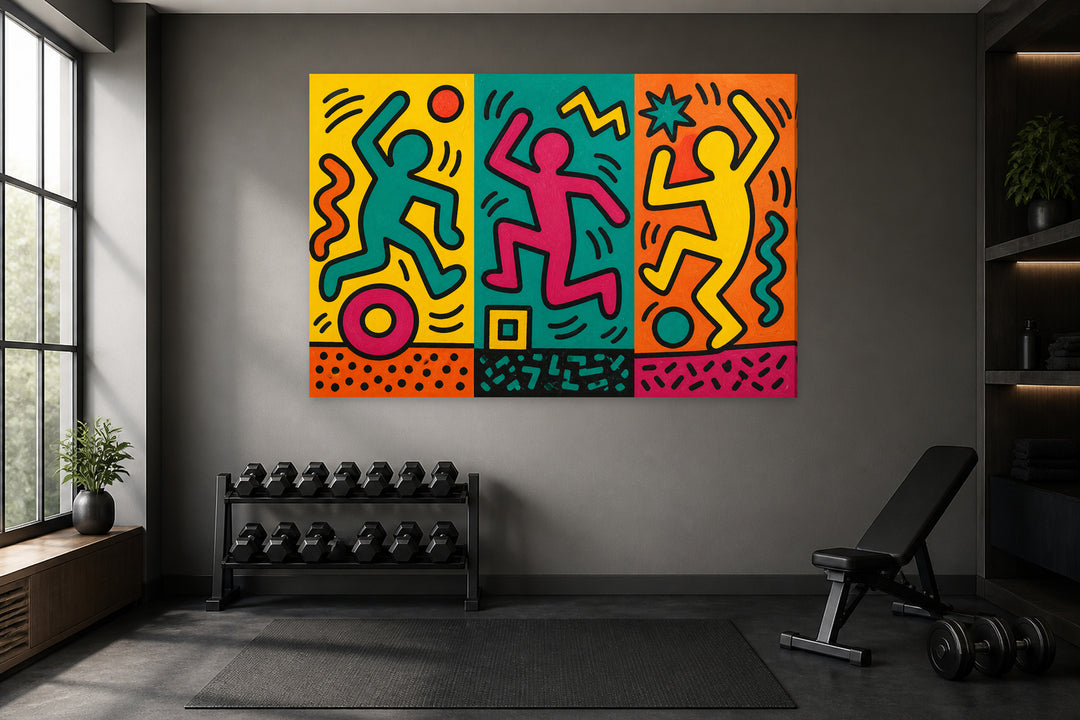 Keith Haring set 3 pieces – interior view 1