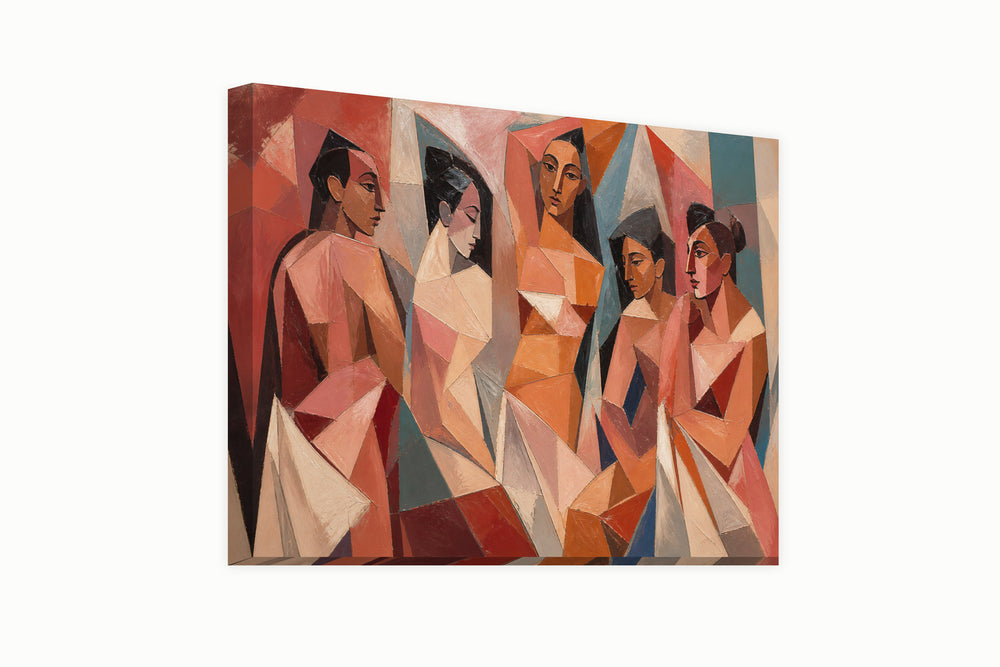Les Demoiselles d'Avignon – front view