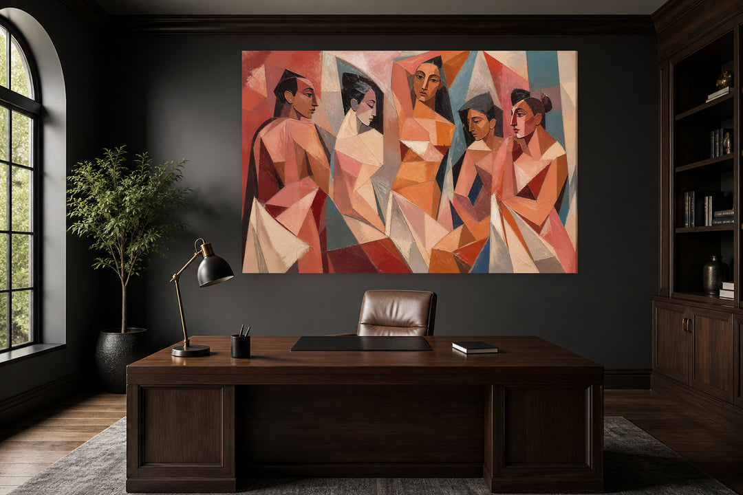 Les Demoiselles d'Avignon – interior view 1