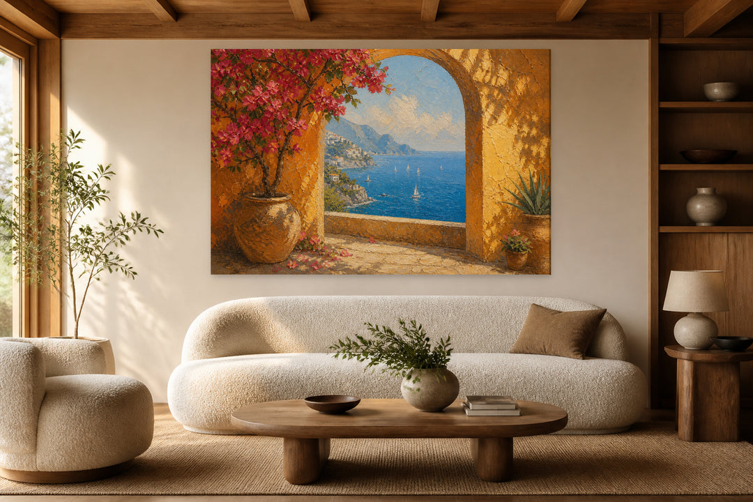 Pomeriggio ad Amalfi – interior view 1