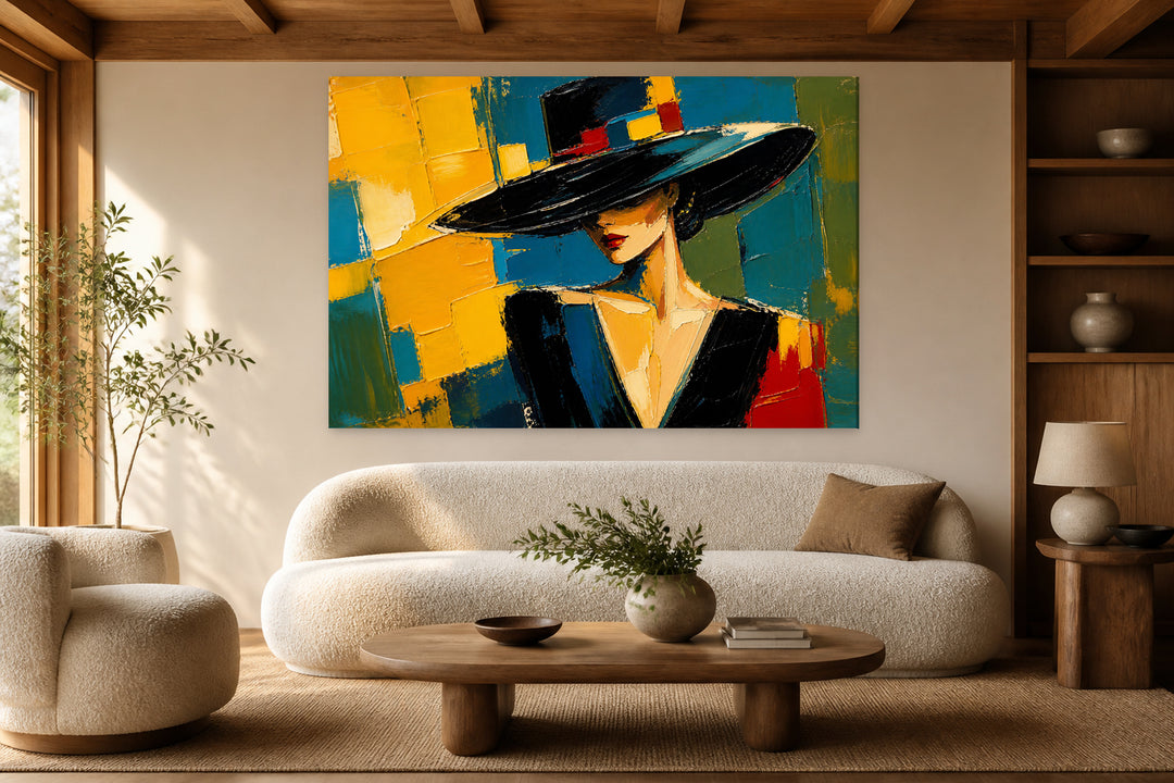 Vintage woman – interior view 1