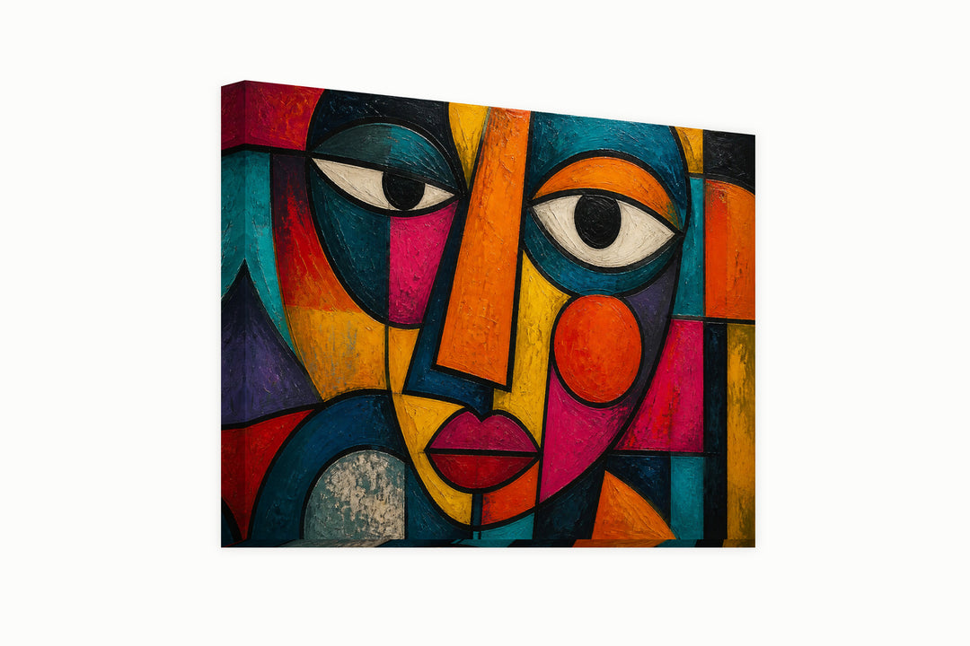 Picasso's physiognomy – front view