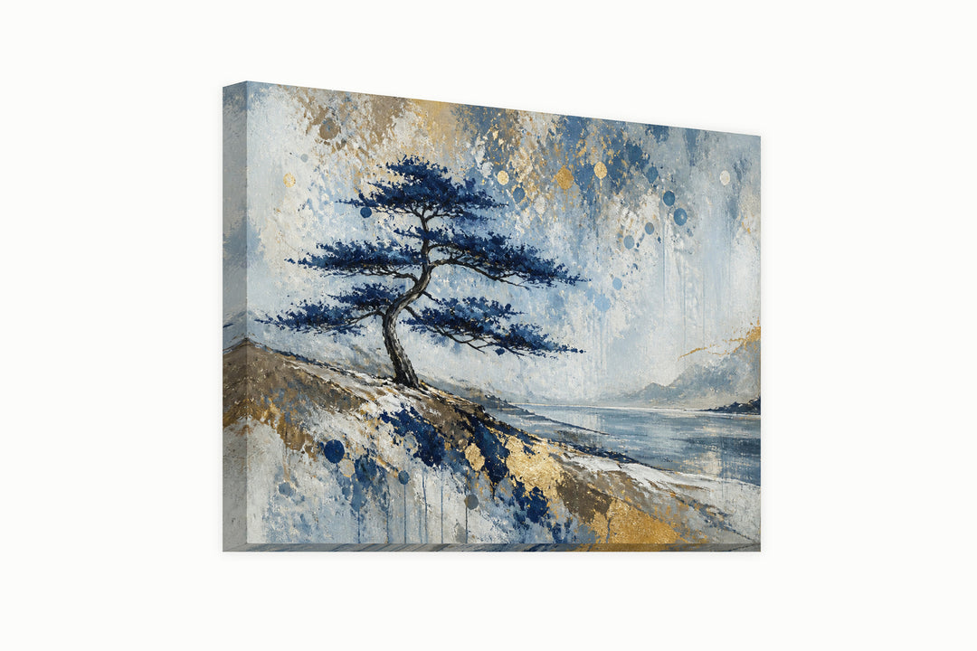 Abstract cedar tree – front view