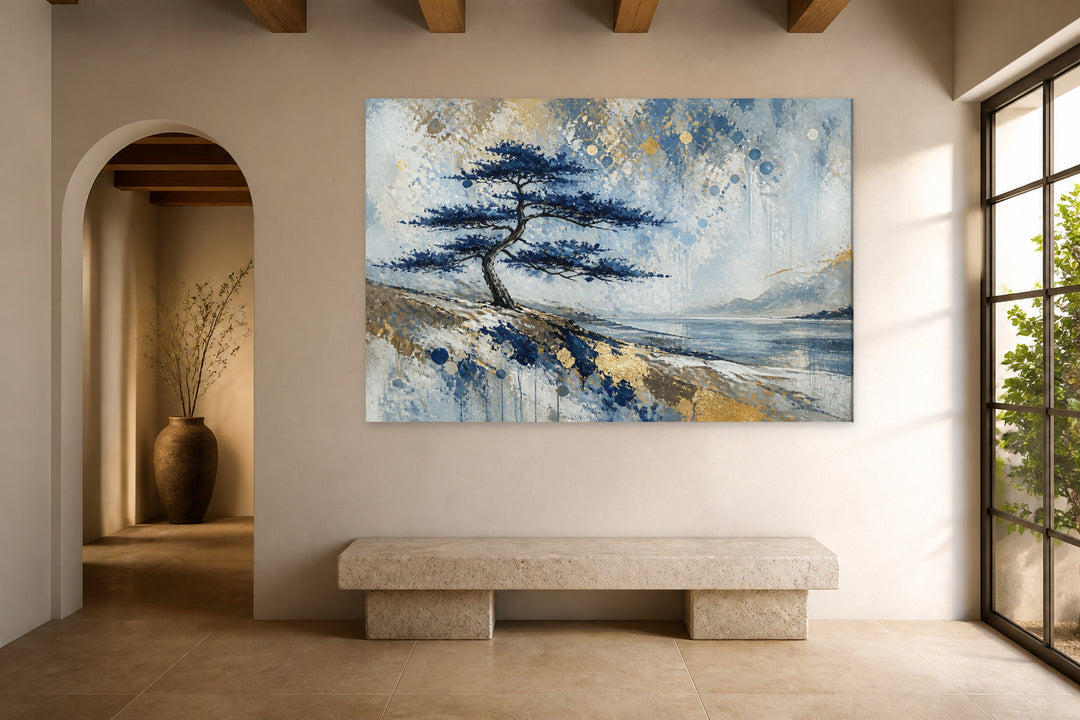 Abstract cedar tree – interior view 3