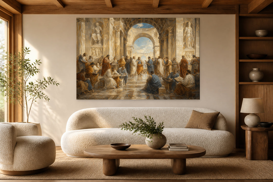 Athens school - Raffaello – interior view 1