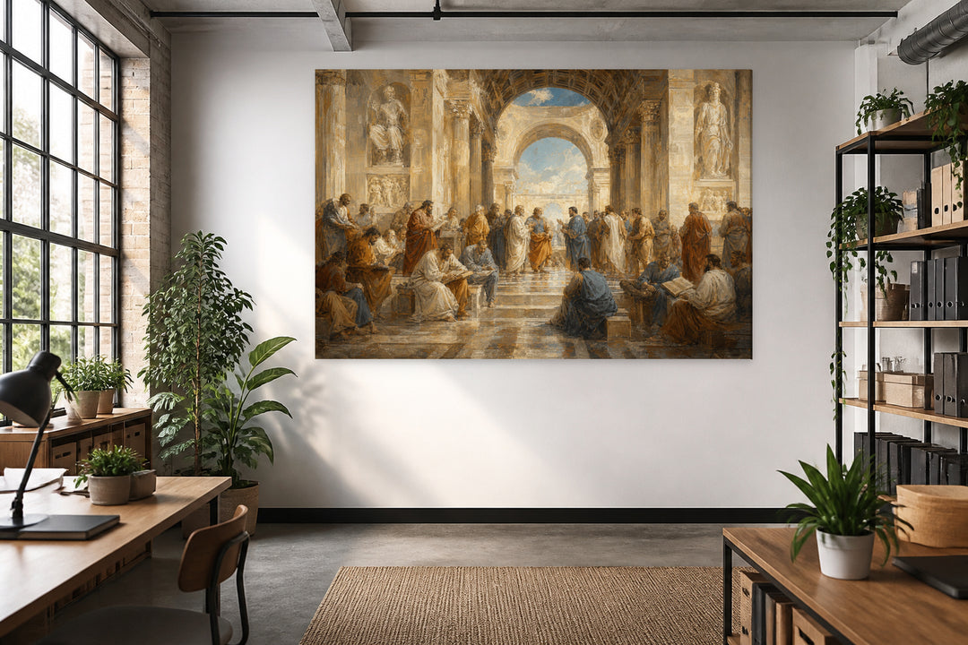 Athens school - Raffaello – interior view 3