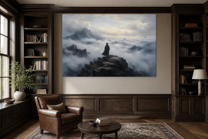 Viandant on the sea of fog – interior view 3