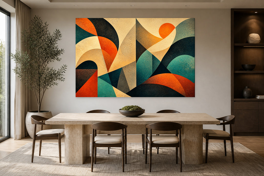 Abstract with tips – interior view 2