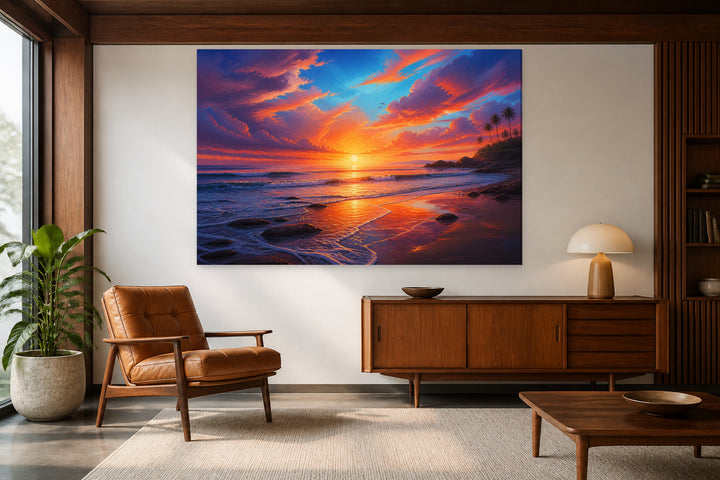 Sweet sunset by the sea – interior view 2
