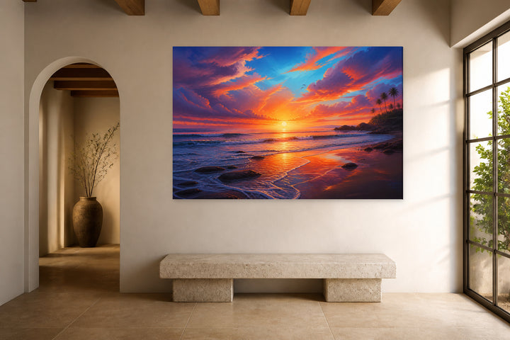 Sweet sunset by the sea – interior view 3