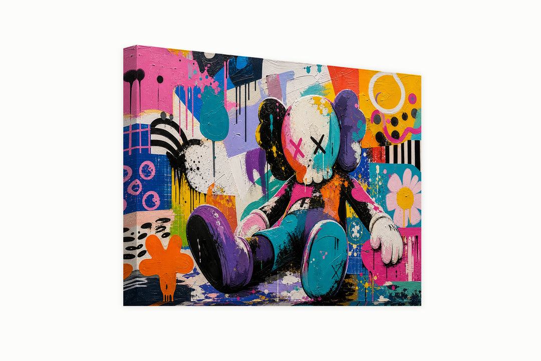 Kaws Graffiti – front view