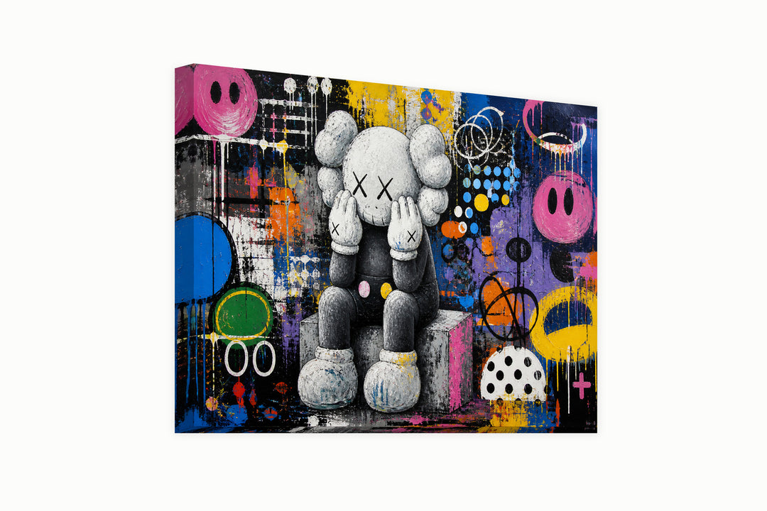 Kaws Pop Art – front view