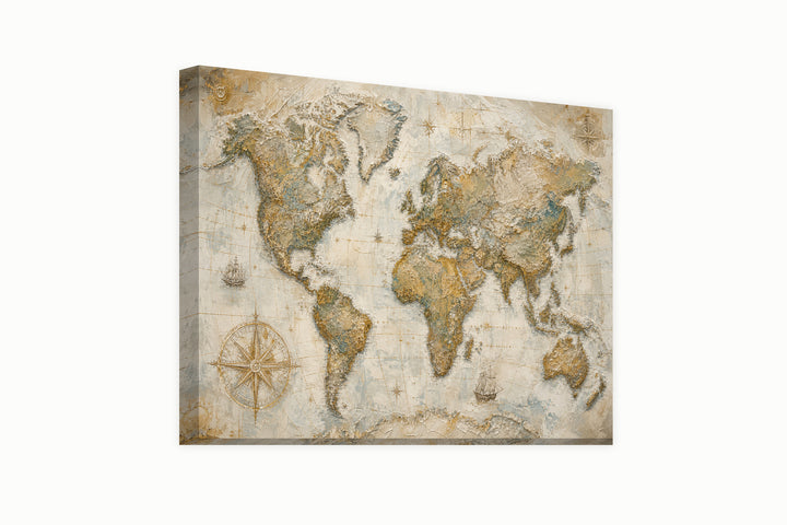 World map The World – front view