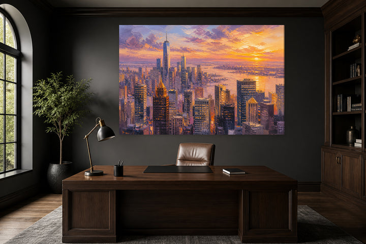 New York skyline – interior view 1