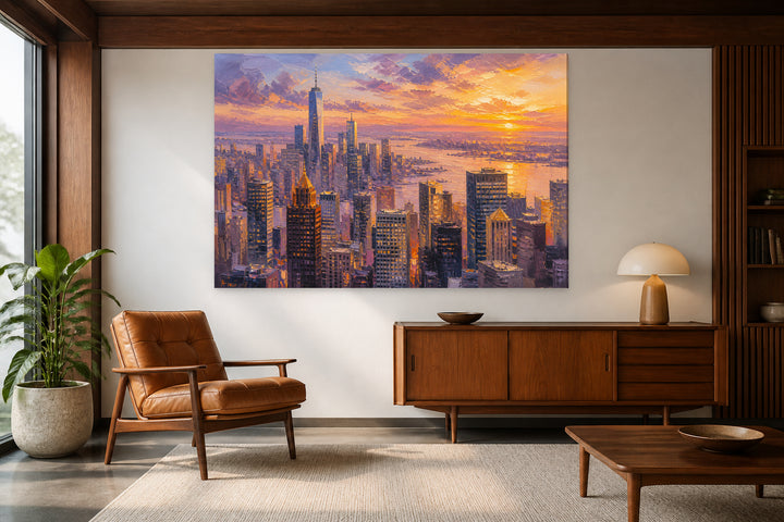 New York skyline – interior view 2