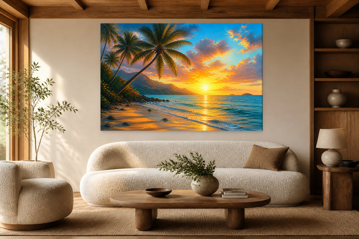 Tropical sunrise – interior view 1