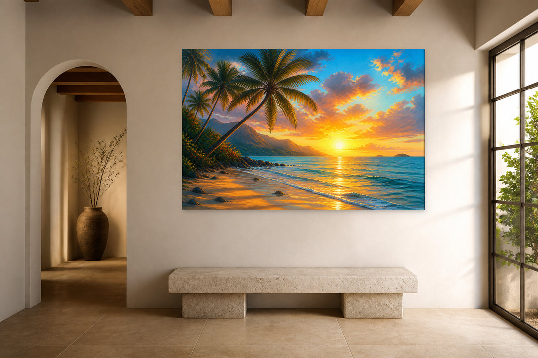 Tropical sunrise – interior view 3