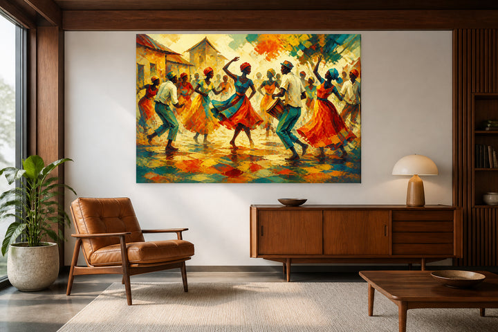 Dance in the village – interior view 2