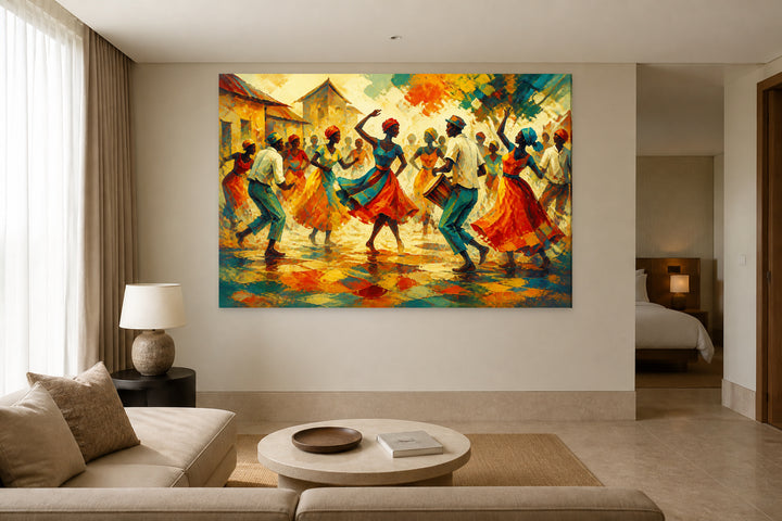 Dance in the village – interior view 3