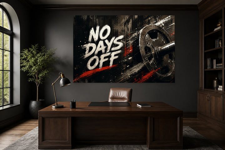 No days off – interior view 1