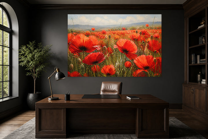 Poppy field – interior view 1