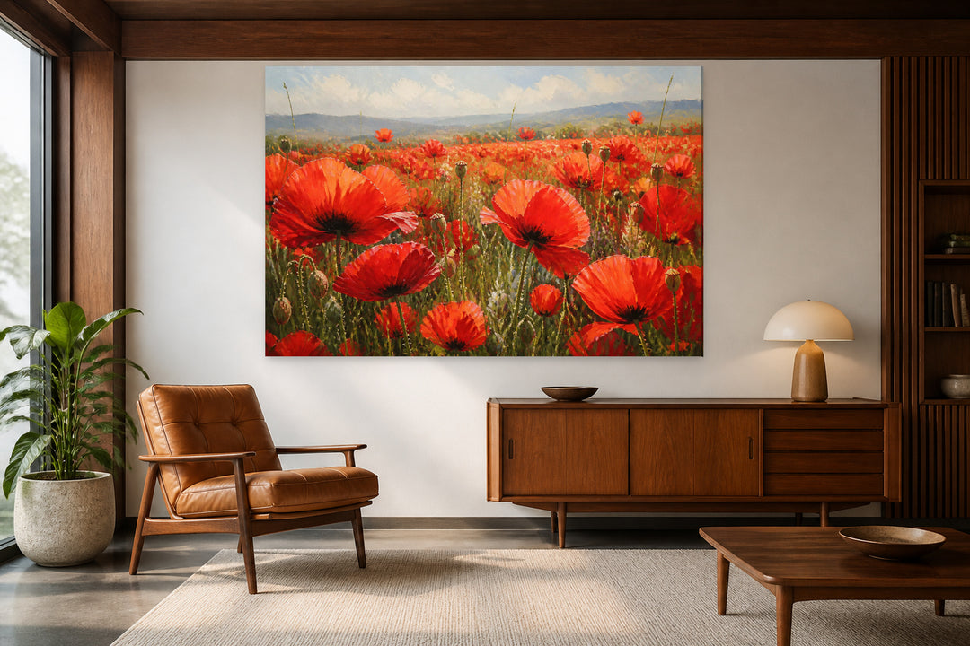 Poppy field – interior view 2