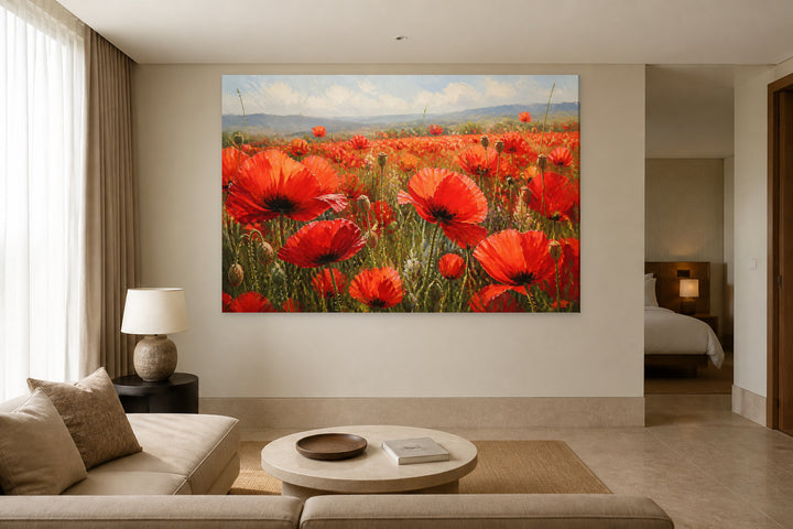 Poppy field – interior view 3