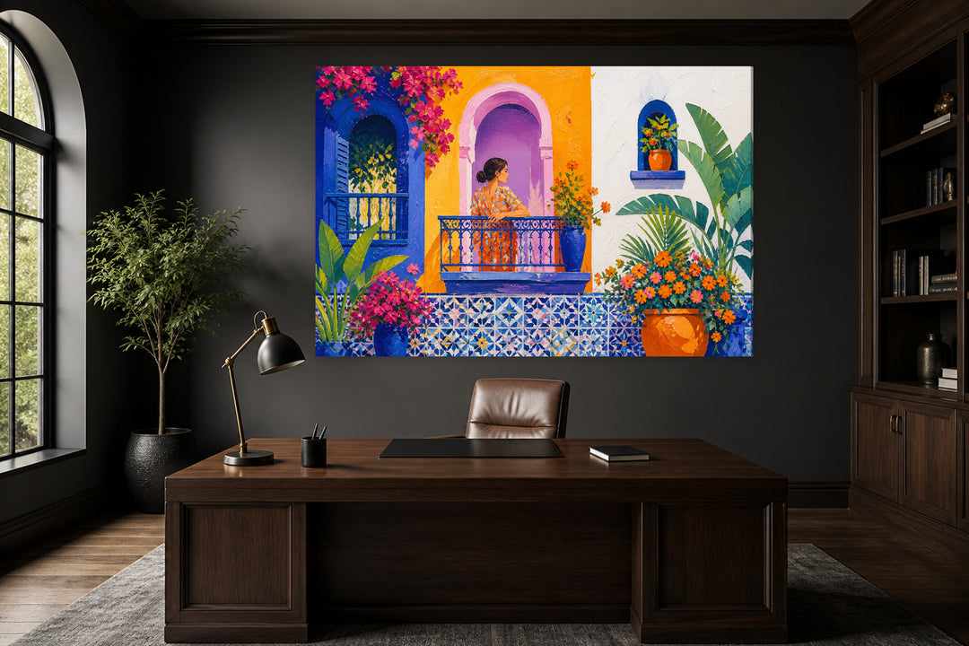 Flowered Balcony – interior view 1