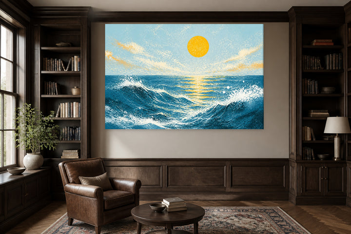 Greeting to the sun in the middle of the sea – interior view 3