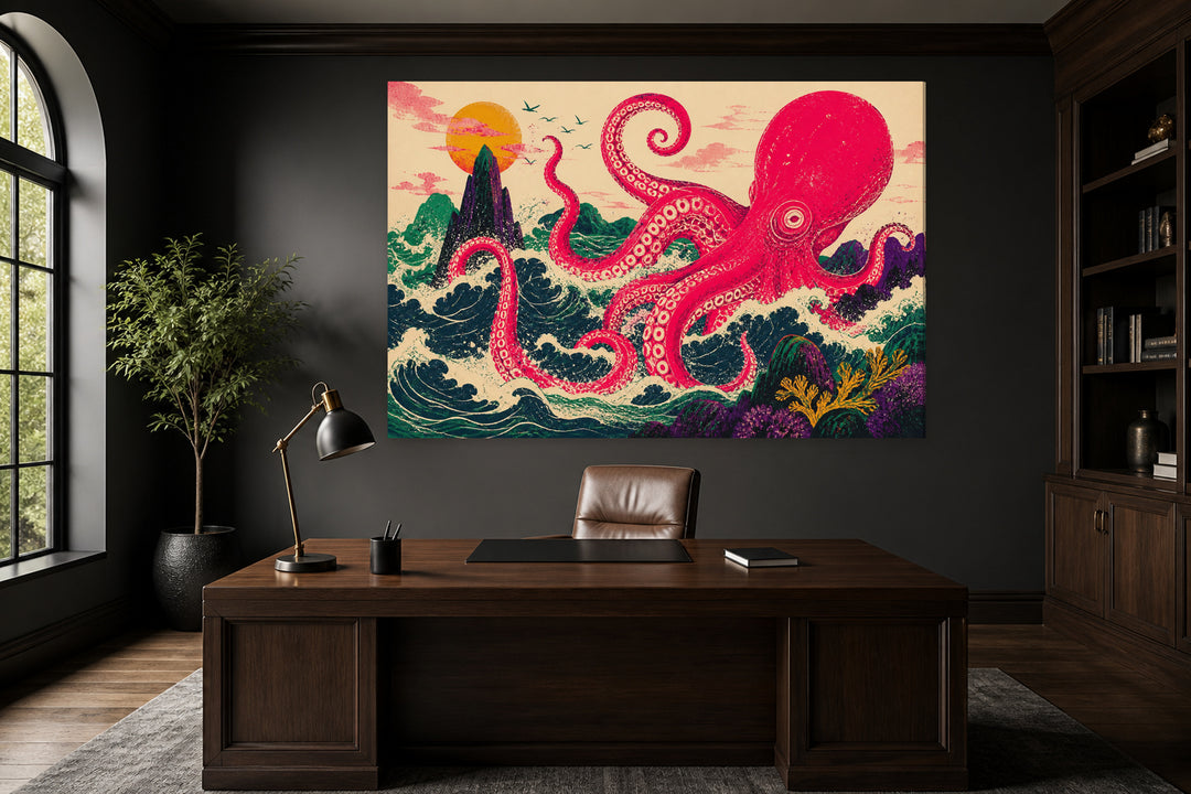 Embrace of the Pink Kraken – interior view 1