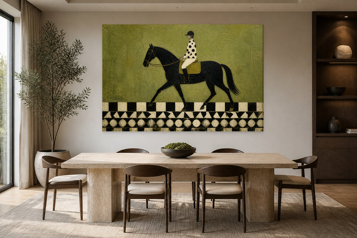 Trotting geometries – interior view 2