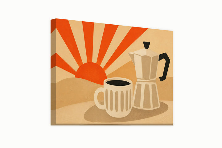 Coffee in the morning – front view