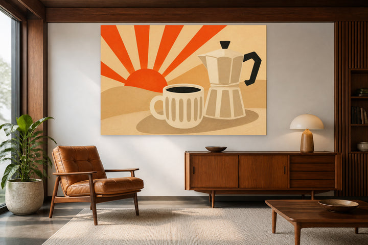 Coffee in the morning – interior view 2