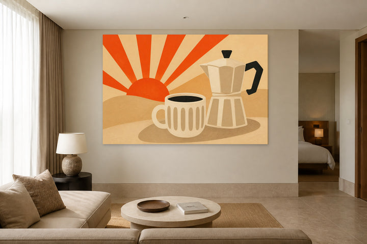 Coffee in the morning – interior view 3