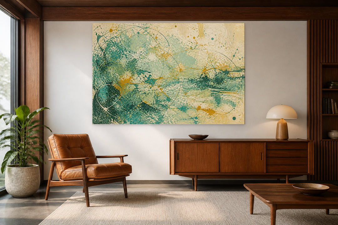 Ocher green boats — Edition 10 – interior view 2