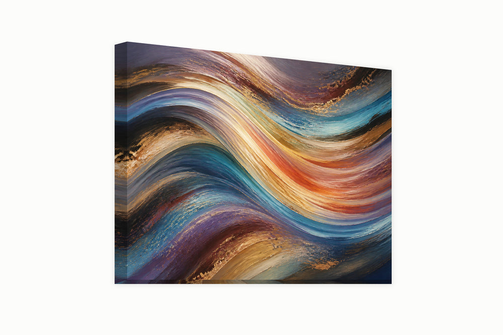 Abstract waves – front view
