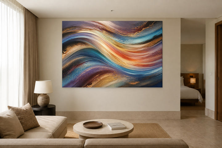 Abstract waves – interior view 3
