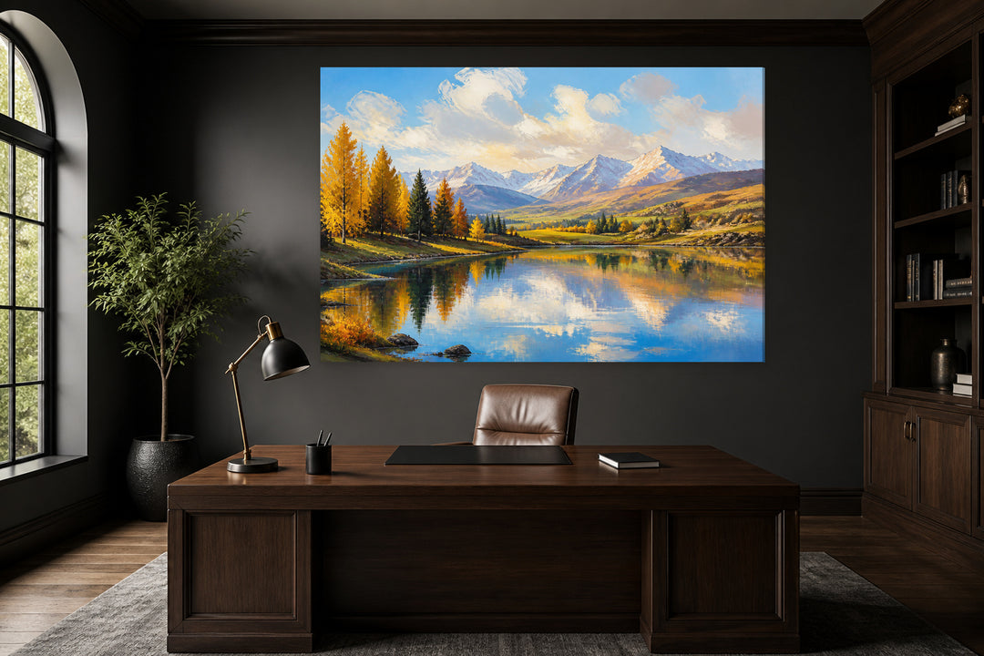 View on the lake – interior view 1