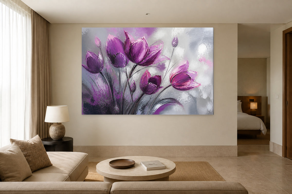 Viola tulips