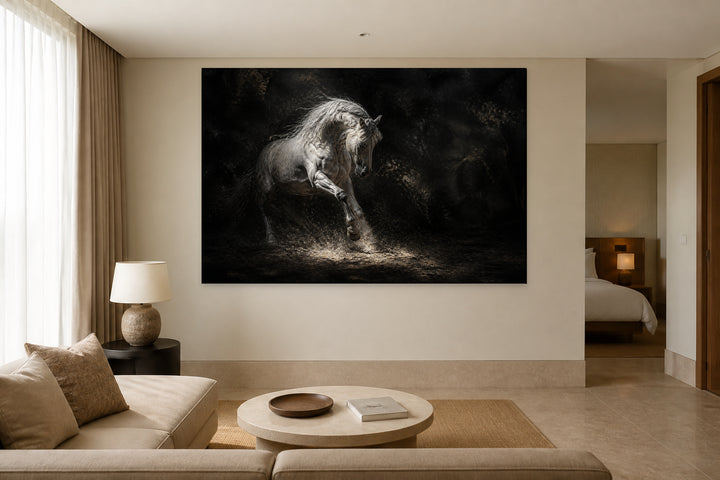 Horse under the reflector – interior view 3