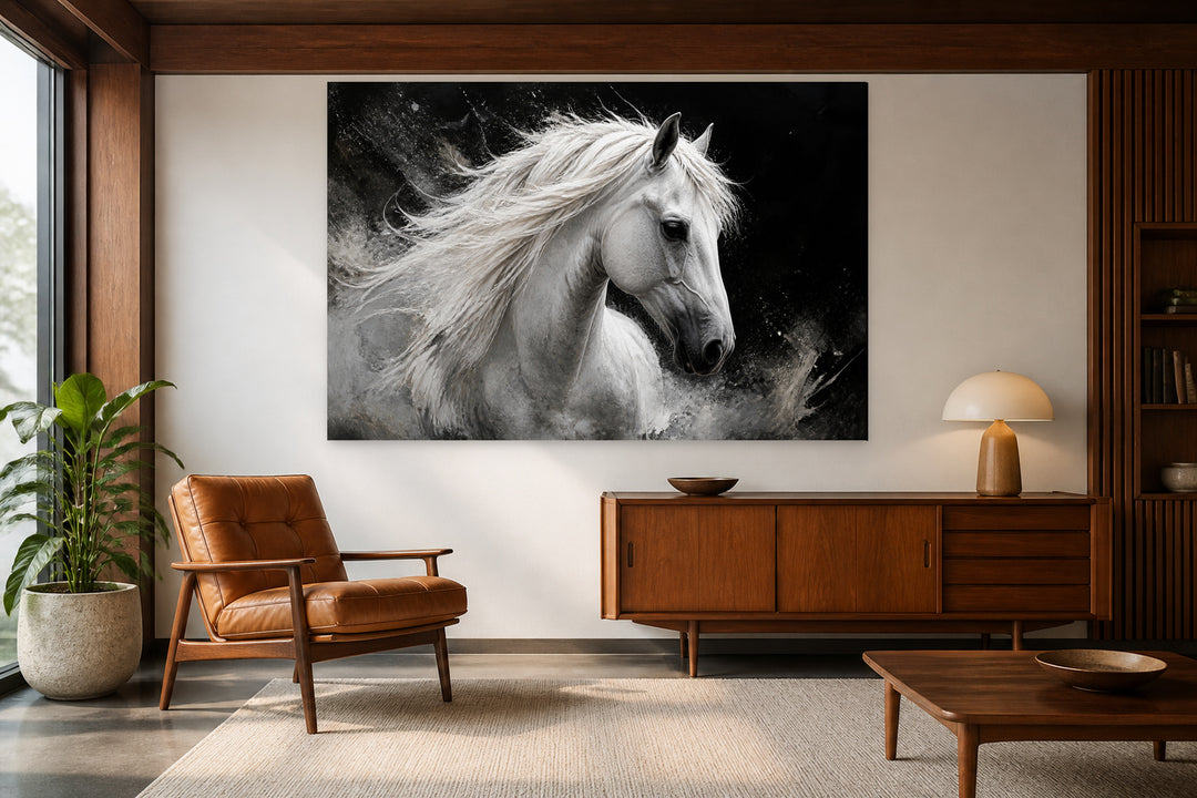 White horse – interior view 2