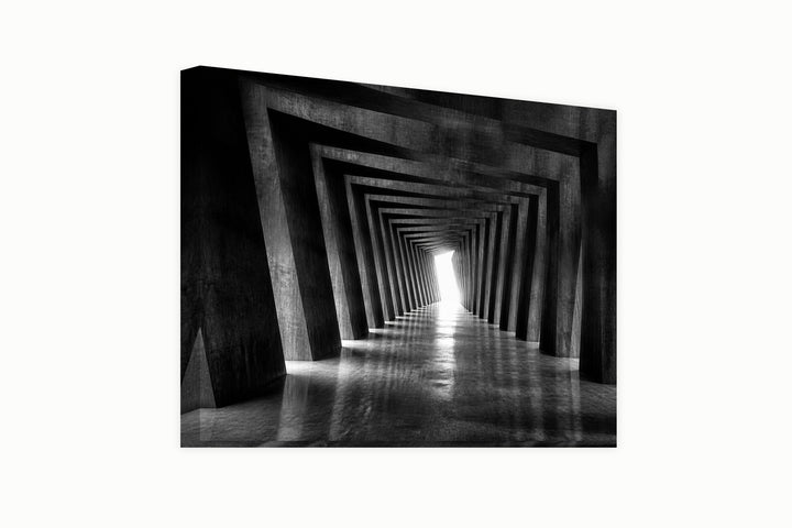 Modern tunnel – front view
