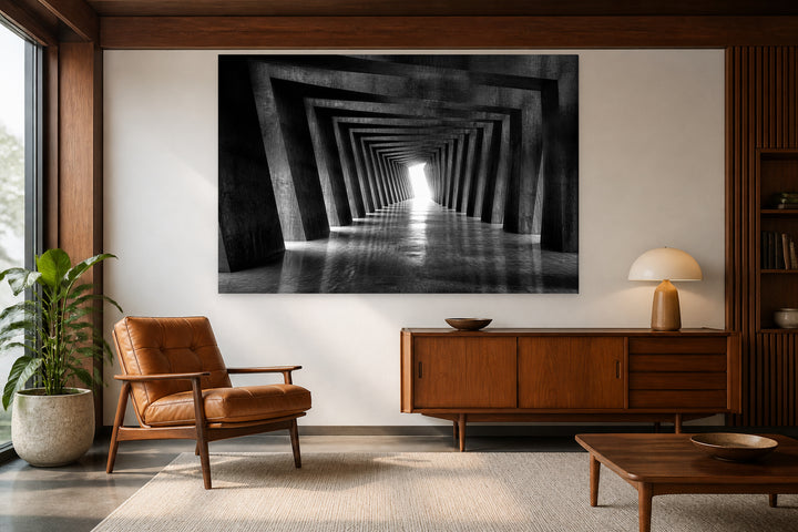 Modern tunnel – interior view 2