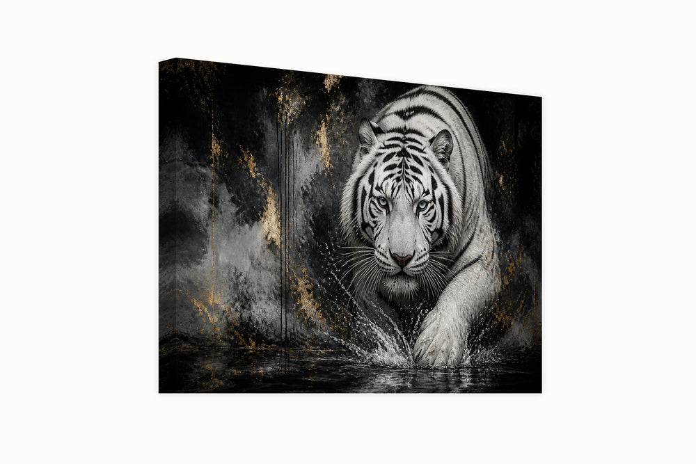 African white tiger – front view