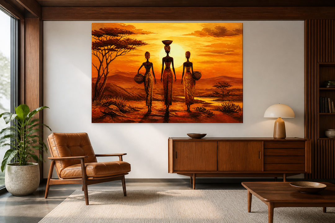 African sunset – interior view 2