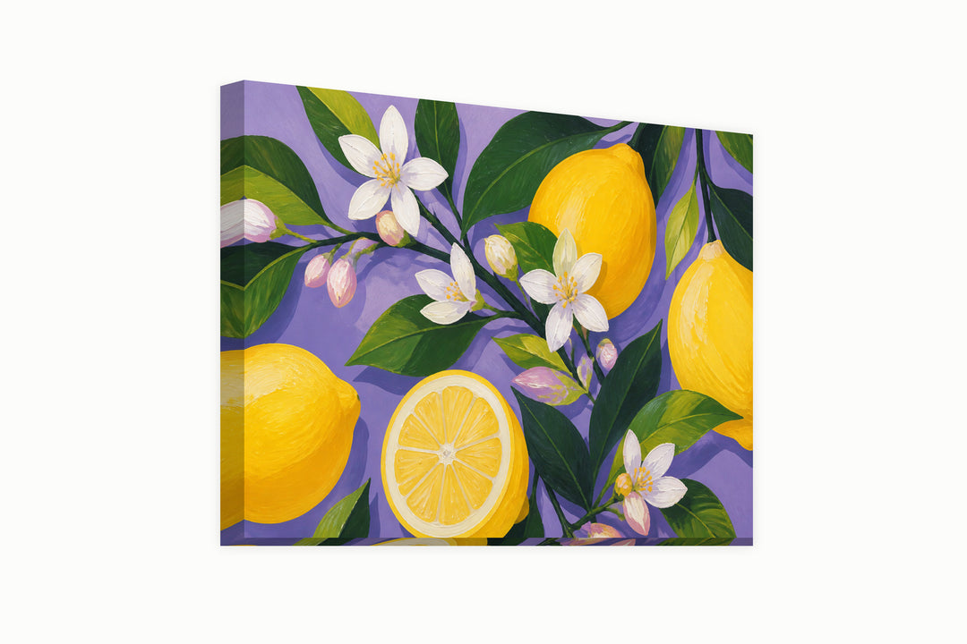 Lemon with zagara – front view