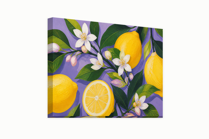 Lemon with zagara – front view