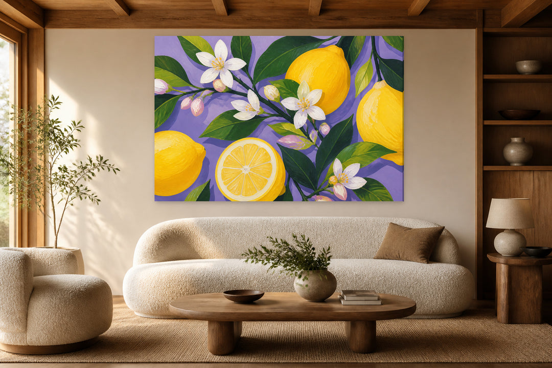 Lemon with zagara – interior view 1